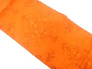 綴れ　華紋織り出し　名古屋帯